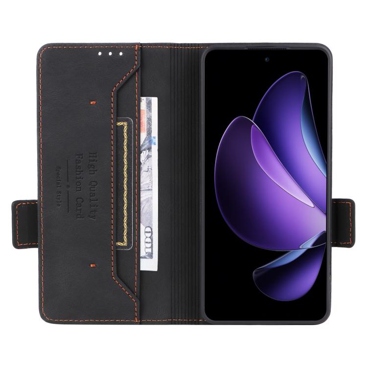 For OPPO Reno13 F Magnetic Clasp Leather Phone Case