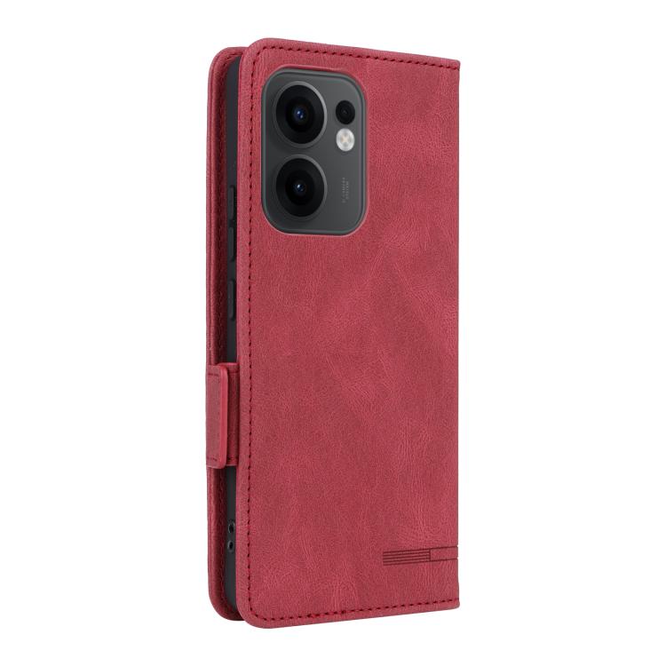 For OPPO Reno13 F Magnetic Clasp Leather Phone Case