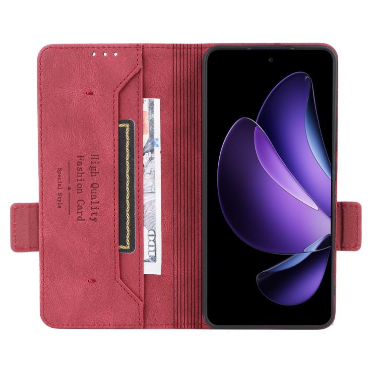 For OPPO Reno13 F Magnetic Clasp Leather Phone Case