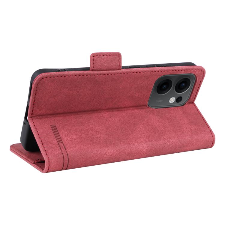 For OPPO Reno13 F Magnetic Clasp Leather Phone Case