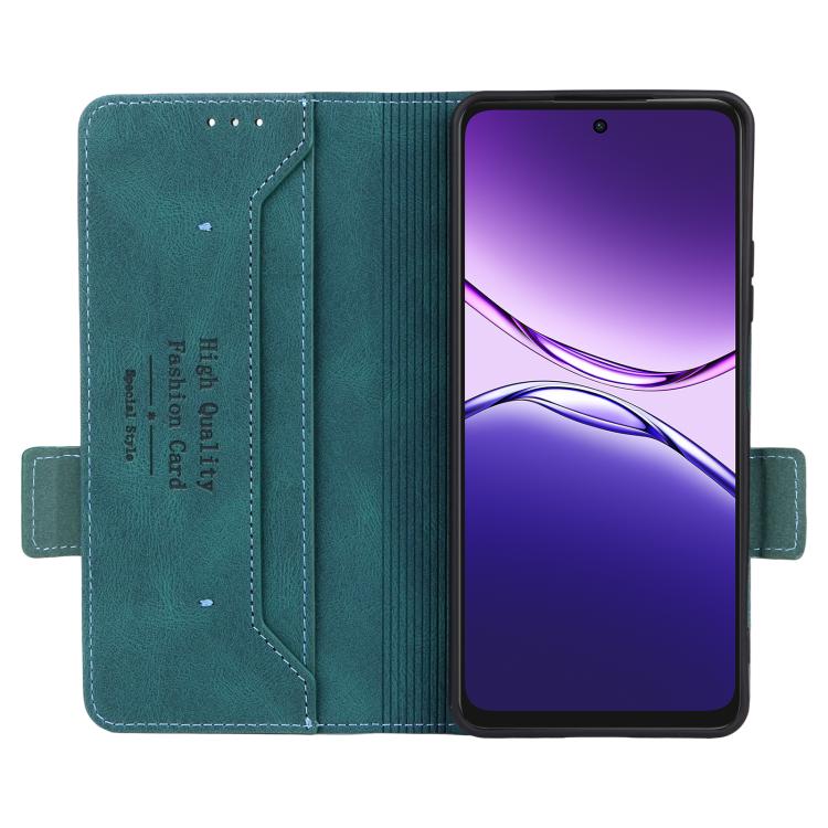 For OPPO A5 Pro Global Magnetic Clasp Leather Phone Case