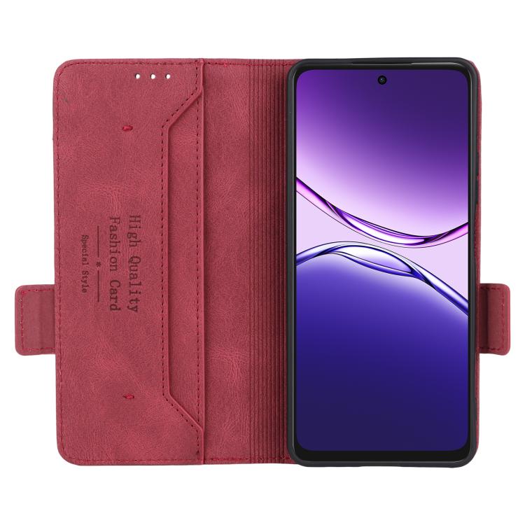 For OPPO A5 Pro Global Magnetic Clasp Leather Phone Case