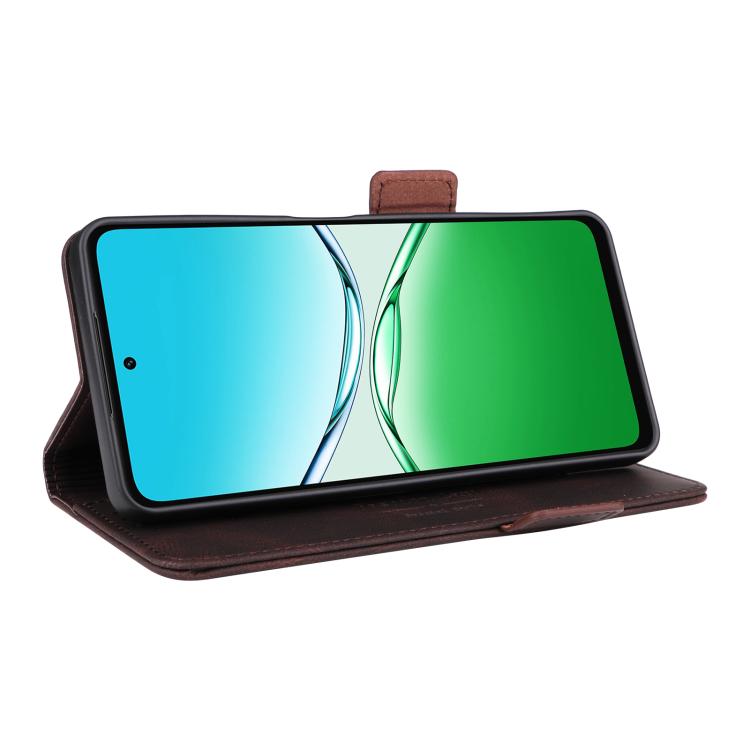 For OPPO A5x 5G / 4G Global Magnetic Clasp Leather Phone Case