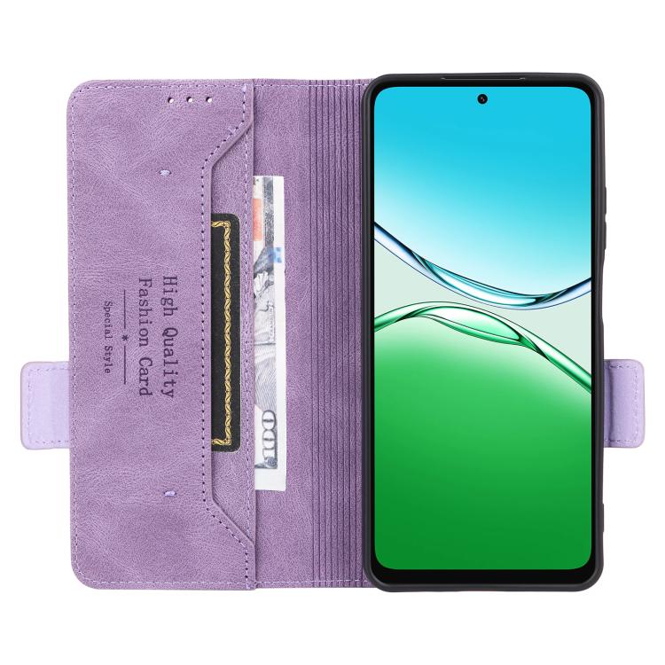 For OPPO A5x 5G / 4G Global Magnetic Clasp Leather Phone Case