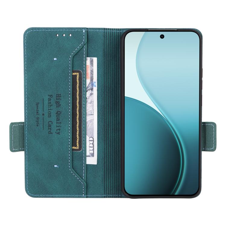 For OPPO Reno14 Pro 5G Global Magnetic Clasp Leather Phone Case