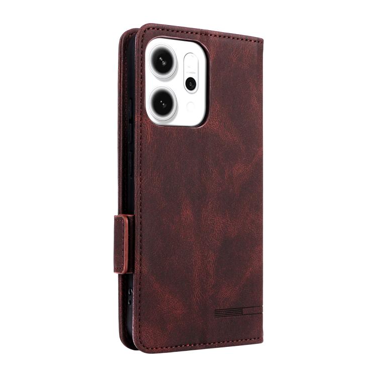 For OPPO Reno14 F 5G / 4G Magnetic Clasp Leather Phone Case