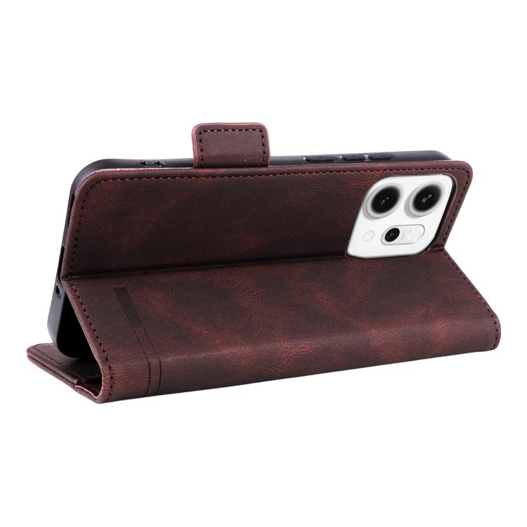 For OPPO Reno14 F 5G / 4G Magnetic Clasp Leather Phone Case