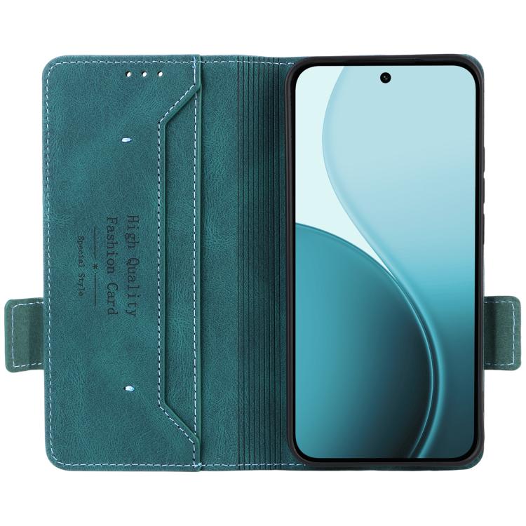 For OPPO Reno14 F 5G / 4G Magnetic Clasp Leather Phone Case