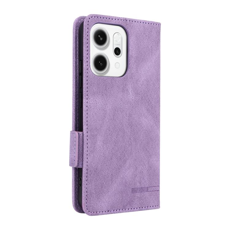 For OPPO Reno14 F 5G / 4G Magnetic Clasp Leather Phone Case