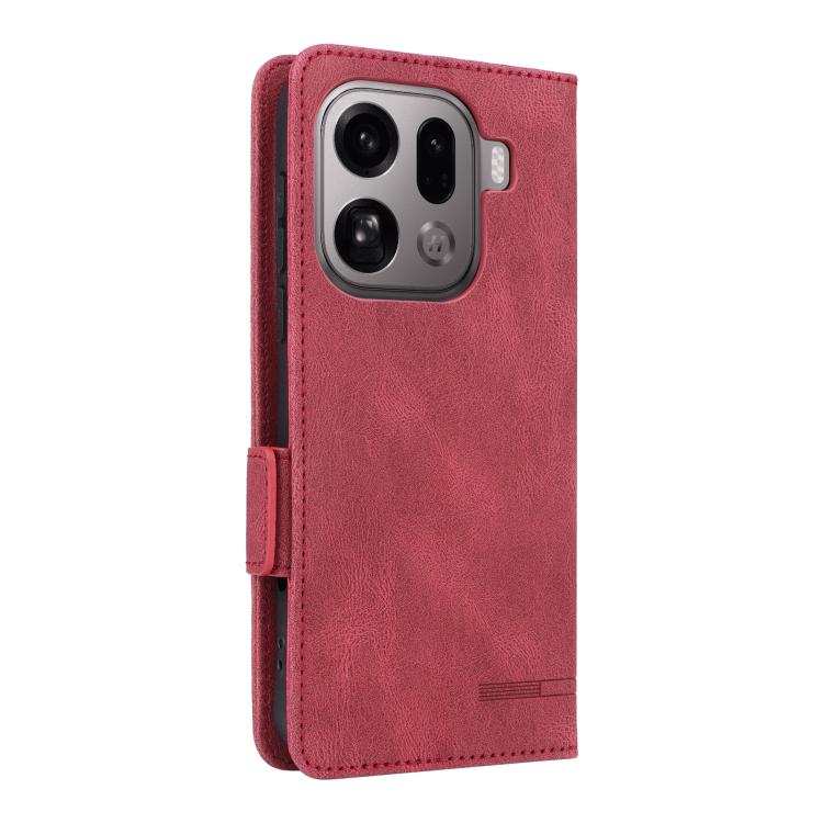 For OPPO Find X9 Pro Magnetic Clasp Leather Phone Case