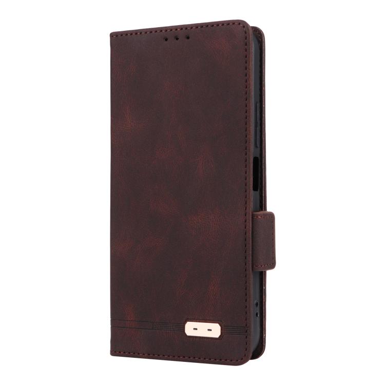 For OPPO A6x 5G / 4G Magnetic Clasp Leather Phone Case