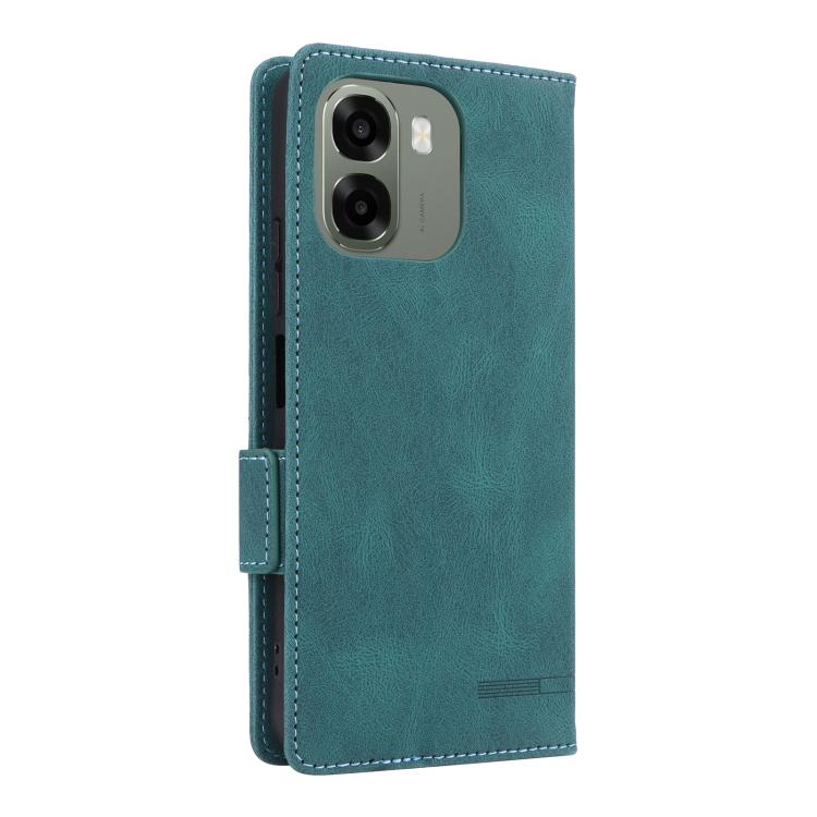 For OPPO A6x 5G / 4G Magnetic Clasp Leather Phone Case