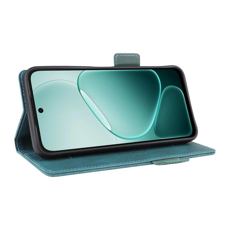 For OPPO A6x 5G / 4G Magnetic Clasp Leather Phone Case