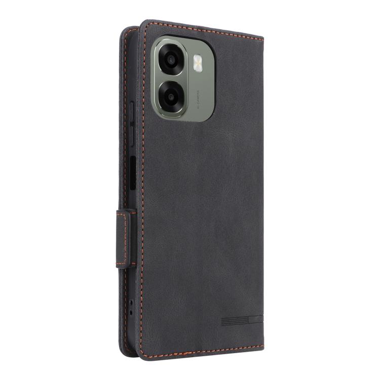 For OPPO A6x 5G / 4G Magnetic Clasp Leather Phone Case