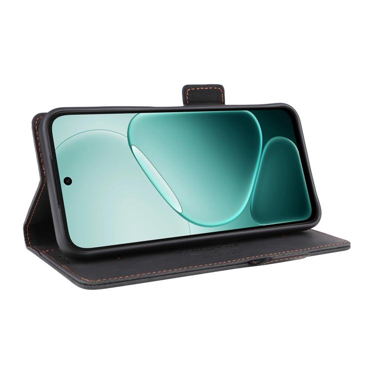 For OPPO A6x 5G / 4G Magnetic Clasp Leather Phone Case