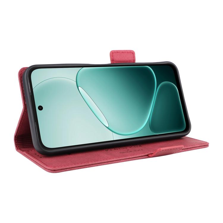 For OPPO A6x 5G / 4G Magnetic Clasp Leather Phone Case