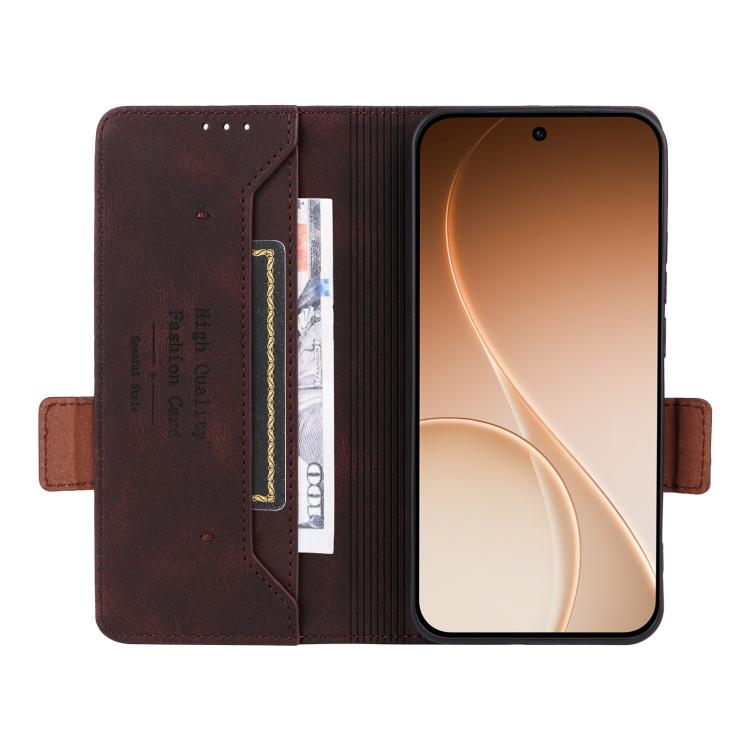 For OPPO Reno15 Pro 5G Global Magnetic Clasp Leather Phone Case
