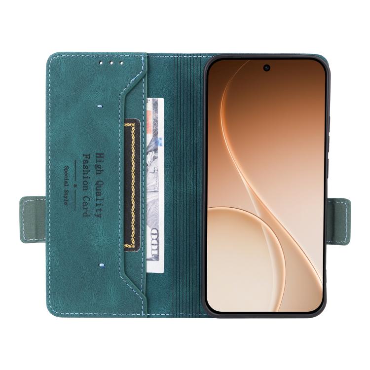 For OPPO Reno15 Pro 5G Global Magnetic Clasp Leather Phone Case