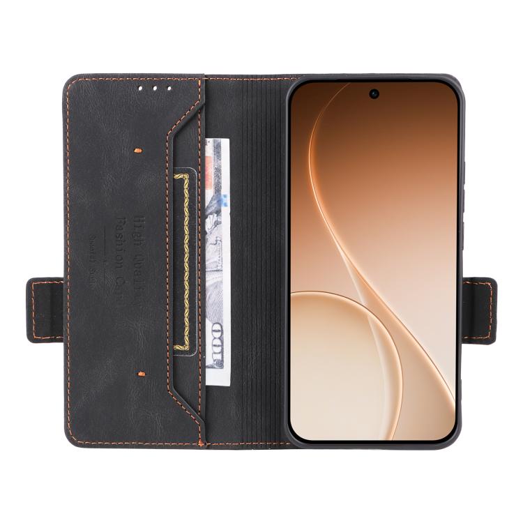For OPPO Reno15 Pro 5G Global Magnetic Clasp Leather Phone Case