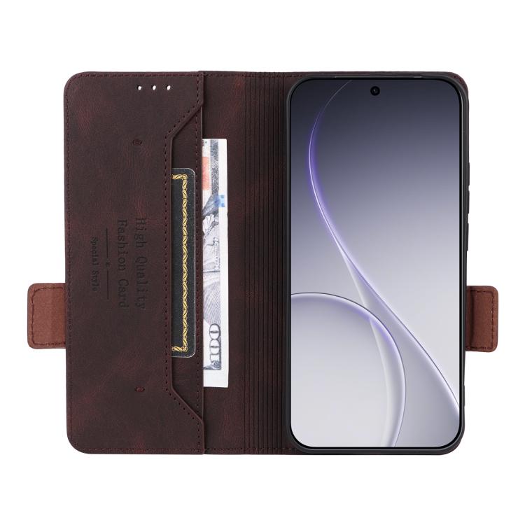 For OPPO Reno15 Pro Max 5G Global Magnetic Clasp Leather Phone Case