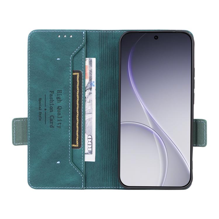 For OPPO Reno15 Pro Max 5G Global Magnetic Clasp Leather Phone Case