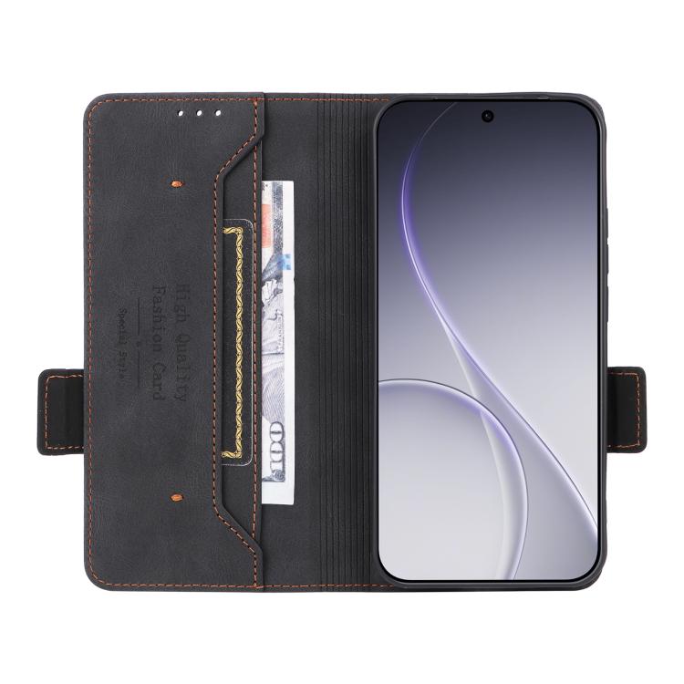 For OPPO Reno15 Pro Max 5G Global Magnetic Clasp Leather Phone Case