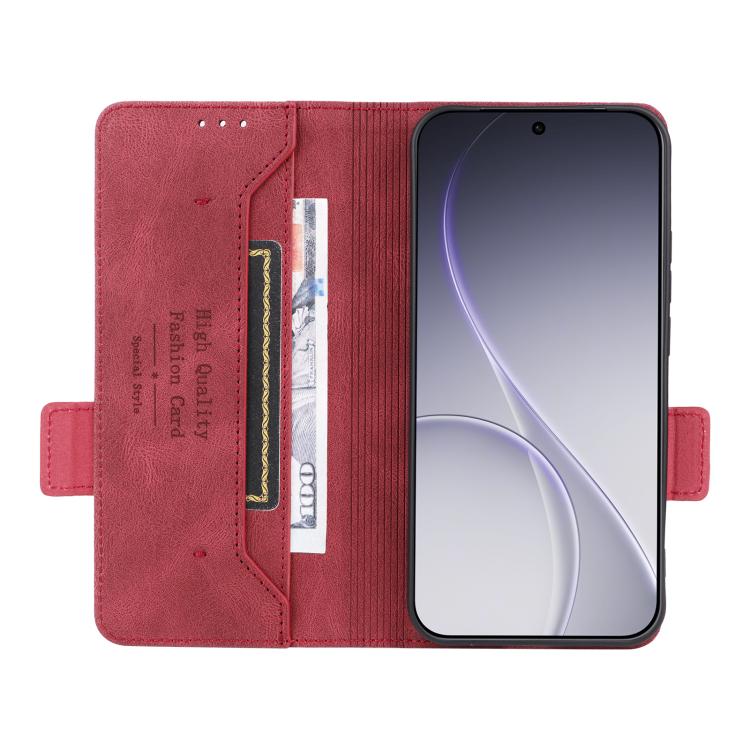 For OPPO Reno15 Pro Max 5G Global Magnetic Clasp Leather Phone Case