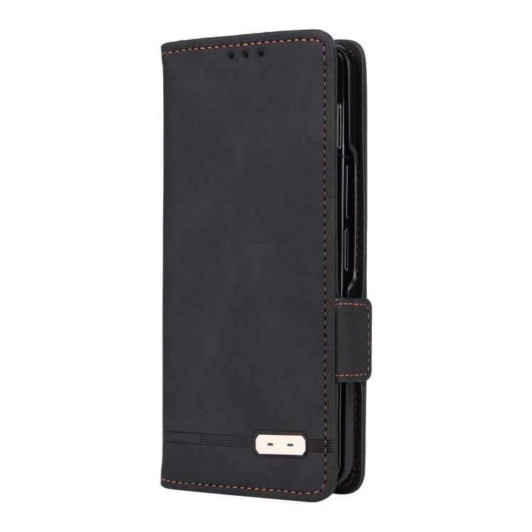 For Samsung Galaxy Z Fold5 Magnetic Clasp Leather Phone Case