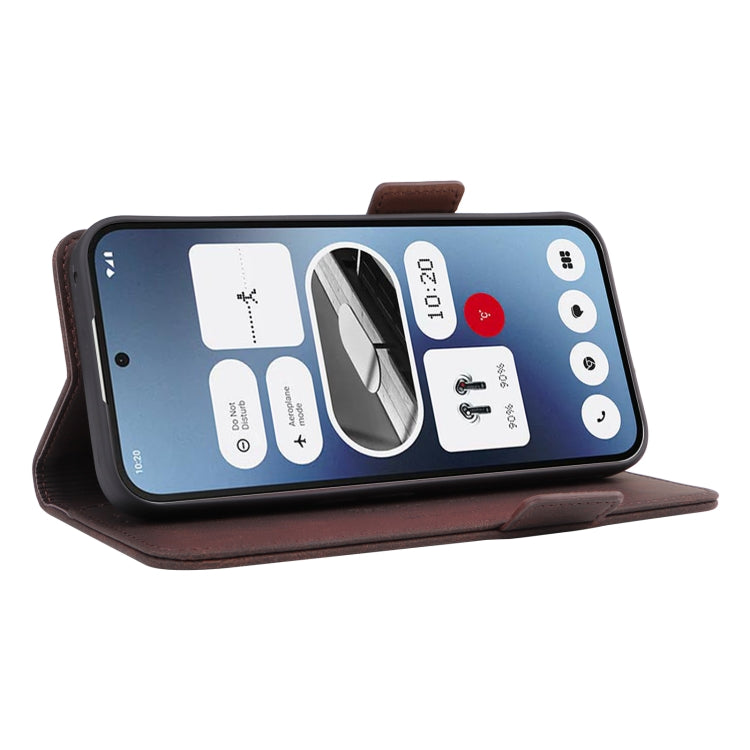 For Nothing Phone 2a Magnetic Clasp Leather Phone Case