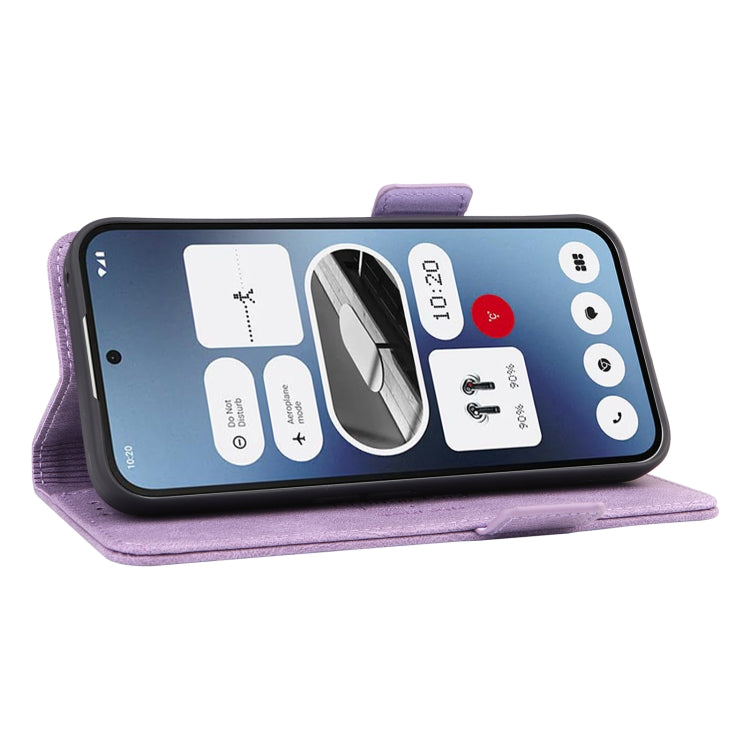 For Nothing Phone 2a Magnetic Clasp Leather Phone Case