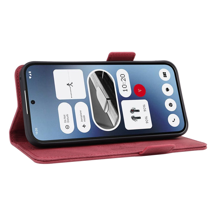 For Nothing Phone 2a Magnetic Clasp Leather Phone Case
