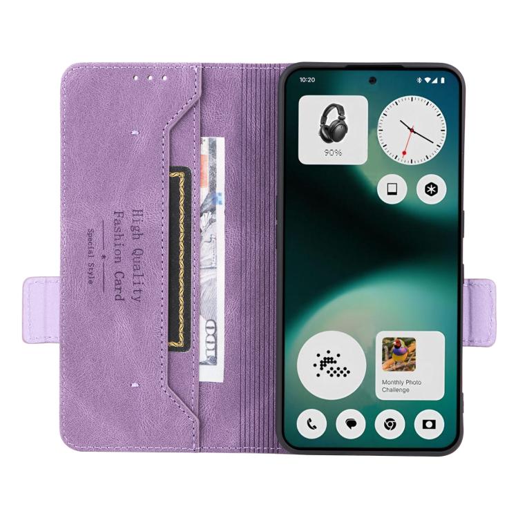 For Nothing Phone 3a Lite Magnetic Clasp Leather Phone Case