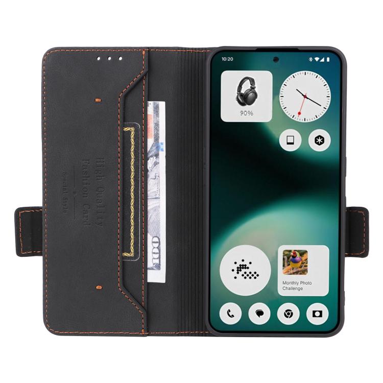 For Nothing Phone 3a Lite Magnetic Clasp Leather Phone Case