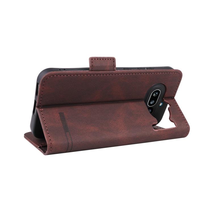For Nothing Phone 4a Magnetic Clasp Leather Phone Case