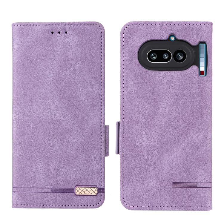 For Nothing Phone 4a Magnetic Clasp Leather Phone Case