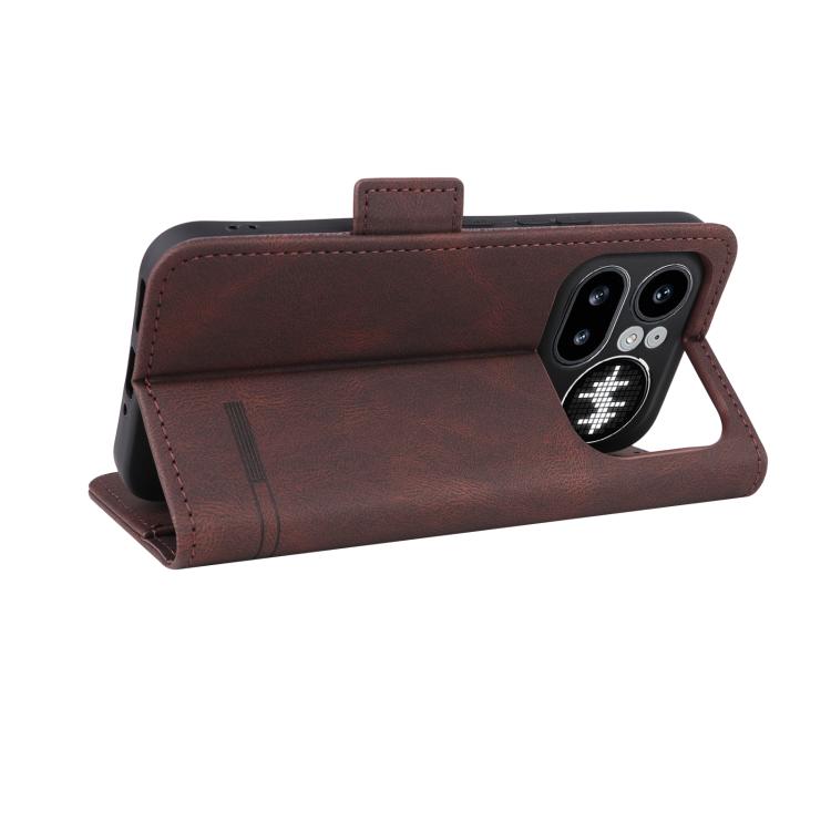 For Nothing Phone 4a Pro Magnetic Clasp Leather Phone Case
