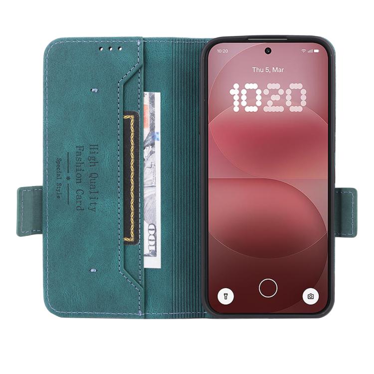 For Nothing Phone 4a Pro Magnetic Clasp Leather Phone Case