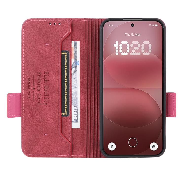 For Nothing Phone 4a Pro Magnetic Clasp Leather Phone Case