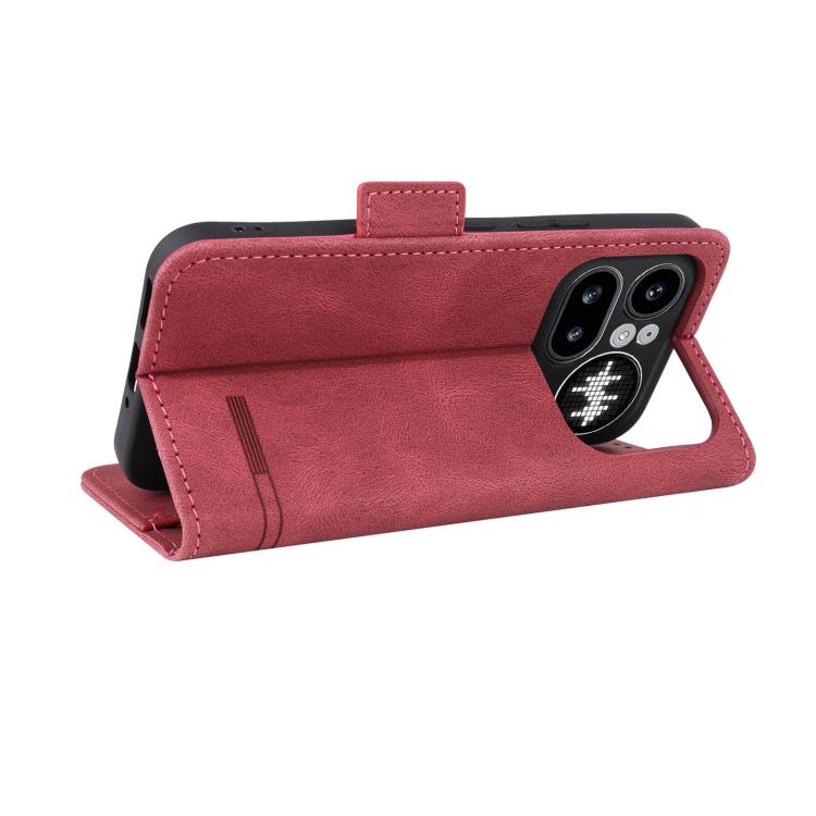 For Nothing Phone 4a Pro Magnetic Clasp Leather Phone Case