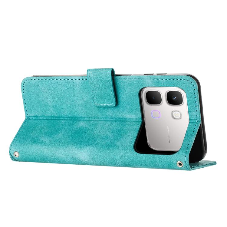For Infinix Note Edge 5G Dream Triangle Leather Phone Case with Lanyard