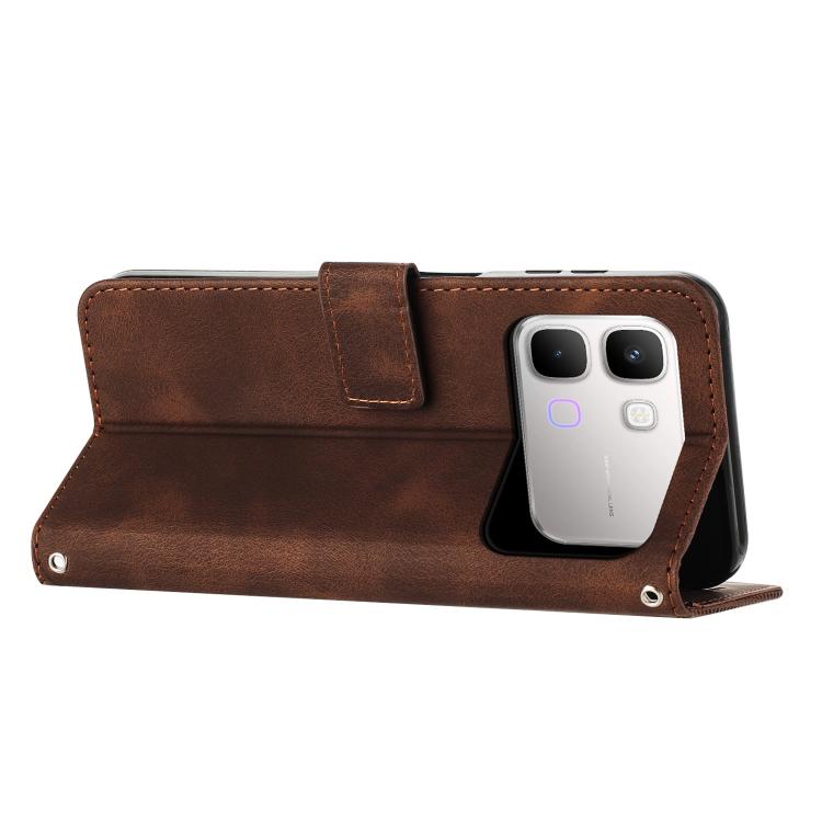 For Infinix Note Edge 5G Dream Triangle Leather Phone Case with Lanyard