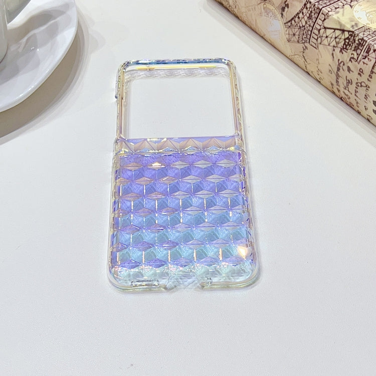 For Motorola Razr 40 Ultra Colorful Diamond Texture PC Phone Case