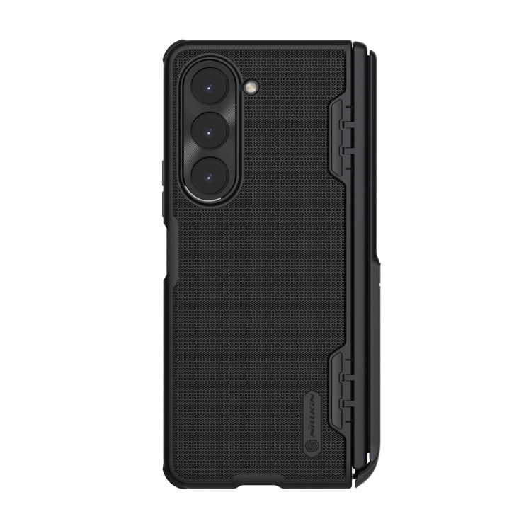 For Samsung Galaxy Z Fold5 NILLKIN Frosted Fold PC + TPU Phone Case with Holder