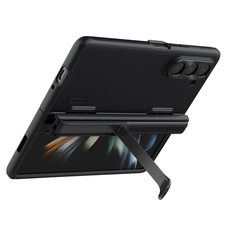 For Samsung Galaxy Z Fold5 NILLKIN Frosted Fold PC + TPU Phone Case with Holder