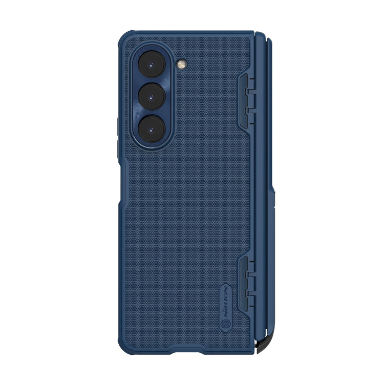 For Samsung Galaxy Z Fold5 NILLKIN Frosted Fold PC + TPU Phone Case with Holder