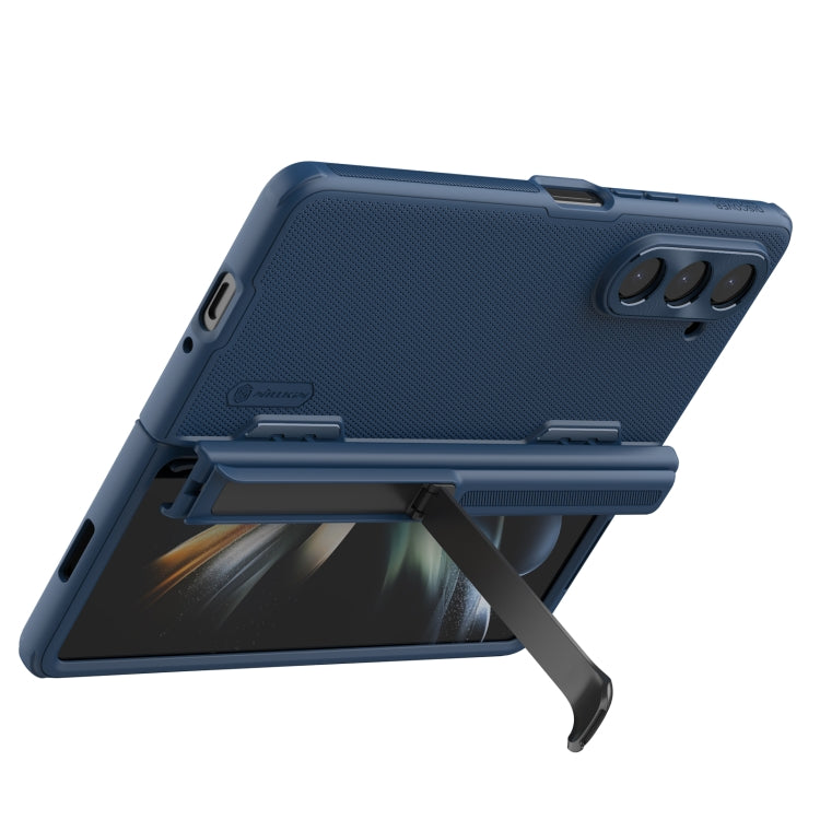 For Samsung Galaxy Z Fold5 NILLKIN Frosted Fold PC + TPU Phone Case with Holder