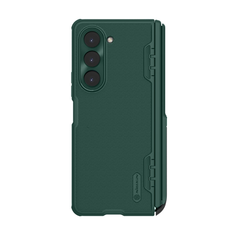 For Samsung Galaxy Z Fold5 NILLKIN Frosted Fold PC + TPU Phone Case with Holder