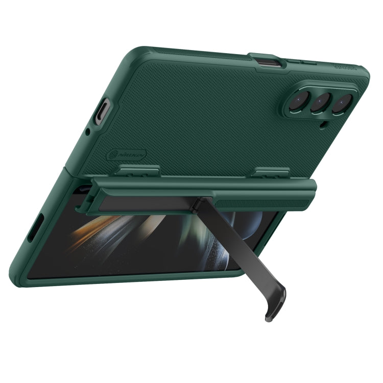 For Samsung Galaxy Z Fold5 NILLKIN Frosted Fold PC + TPU Phone Case with Holder