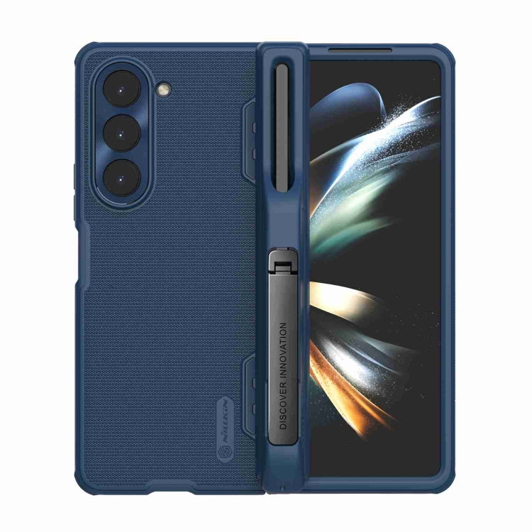 For Samsung Galaxy Z Fold5 NILLKIN Frosted Fold PC + TPU Phone Case with Pen Slot