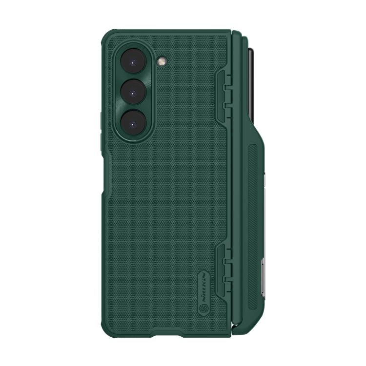 For Samsung Galaxy Z Fold5 NILLKIN Frosted Fold PC + TPU Phone Case with Pen Slot
